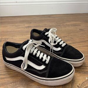 Vans Classic Black and White Men's Sneakers